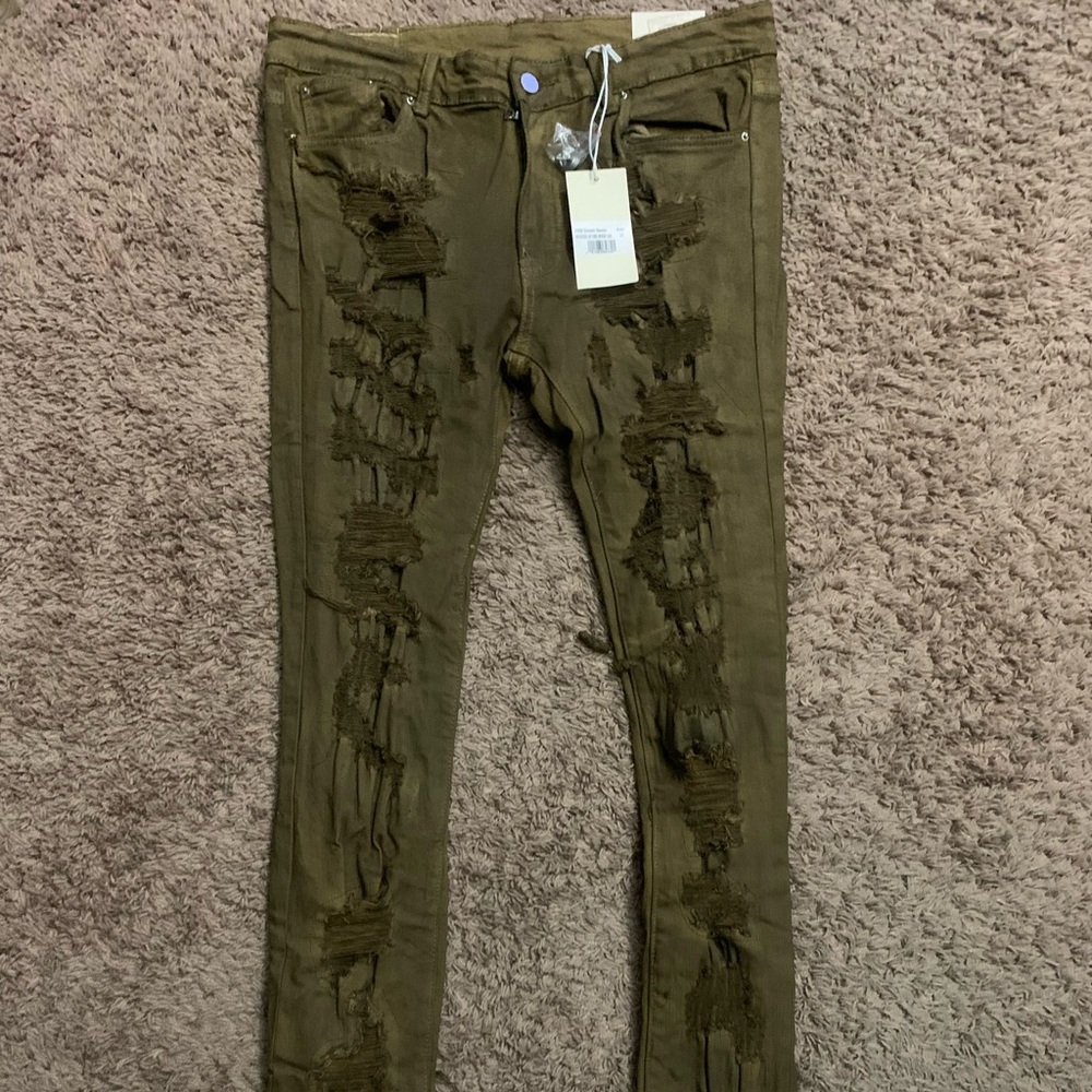 MNML Stretch Distressed Denim